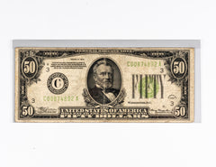 1934 Fifty Dollar Bill - ONeil's Jewelry 