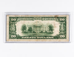 1929 Twenty Dollar Bill - ONeil's Jewelry 
