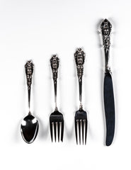 Wallace Silverware Rose Point Pattern - ONeil's Jewelry 