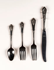 Wallace Silverware Rose Point Pattern - ONeil's Jewelry 