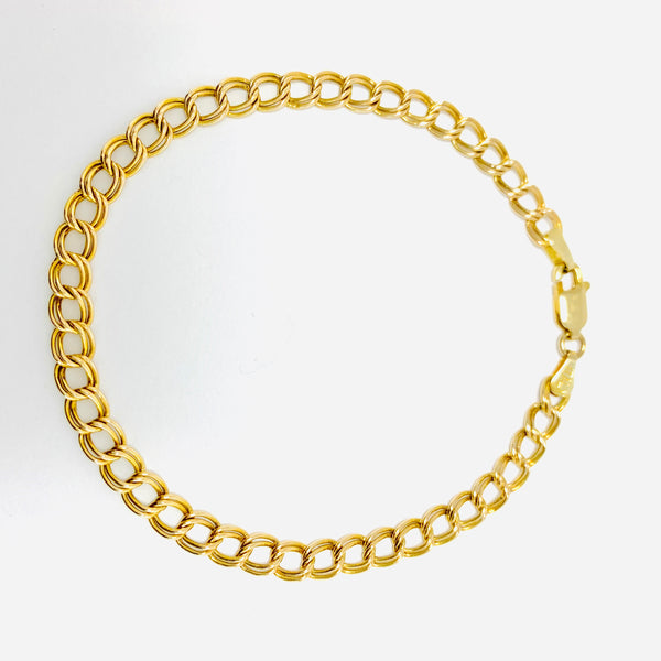Charm Bracelet 14k Yellow Gold - ONeil's Jewelry 
