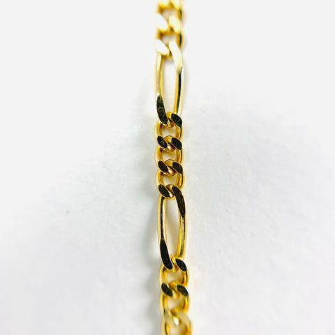 Woman's Figaro Necklace 14k - ONeil's Jewelry 