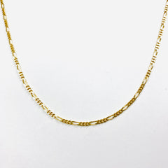 Woman's Figaro Necklace 14k - ONeil's Jewelry 