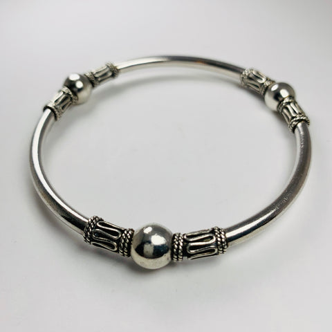 Vintage Woman's Sterling Silver Bracelet - ONeil's Jewelry 