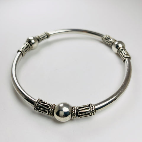 Vintage Woman's Sterling Silver Bracelet - ONeil's Jewelry 