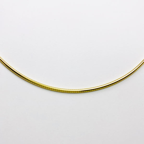 Woman's Snake Link Necklace 14k Yellow Gold - ONeil's Jewelry 